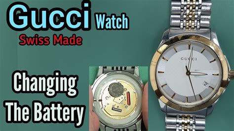 battery for gucci 1500l watch|gucci watch battery replacement guide.